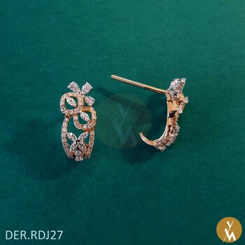 Diamond Earrings (DER.RDJ27)