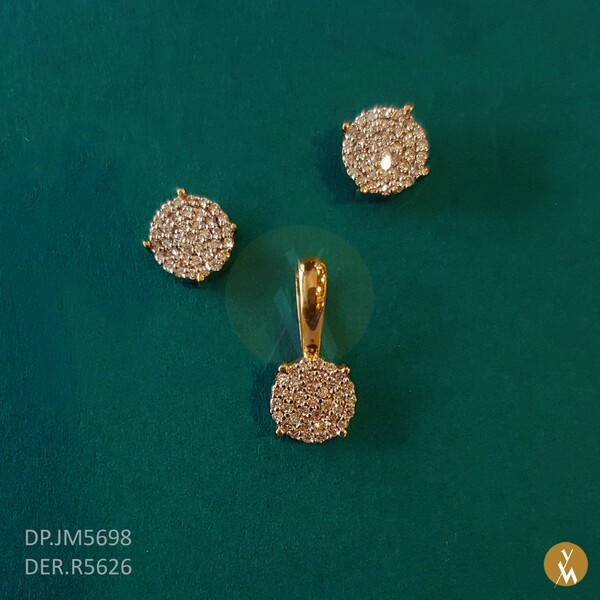 Diamond Pendant Set (DP.JM5698) (DER.R5626)